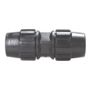 Enlace recto para tubo de polietileno 90 Ø | Crearplast
