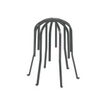Rejilla de bajante negra (araña) | Riuvert