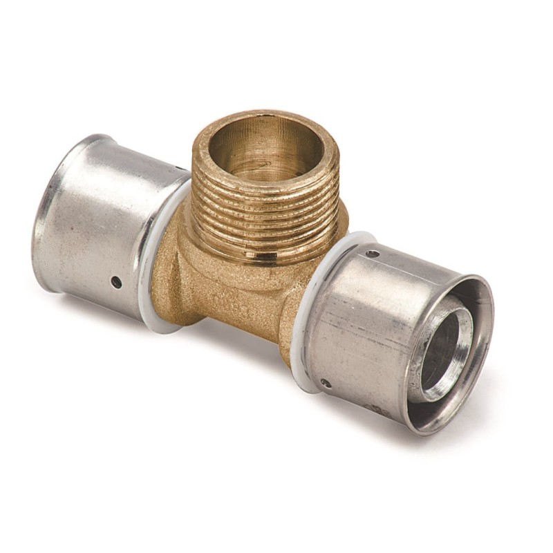 Te salida macho multicapa 16 x 2,0 - 1/2" | Barbi