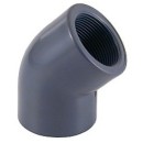 Codo mixto 45° PVC encolar-rosca | Cepex