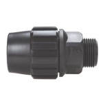 Enlace rosca macho para tubo de polietileno | Crearplast
