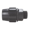 Enlace rosca macho para tubo de polietileno | Crearplast