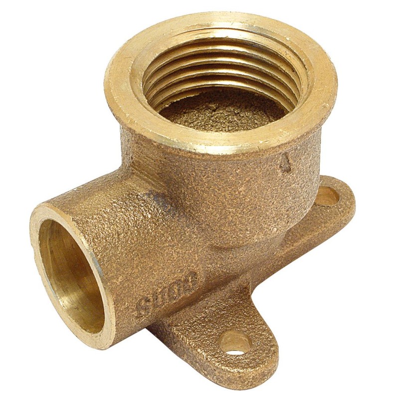 Codo para fijar H-H 4471G bronce | Conex Bänninger