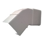 Codo cuadrado para bajante 70x70 Eume | Ferroplast