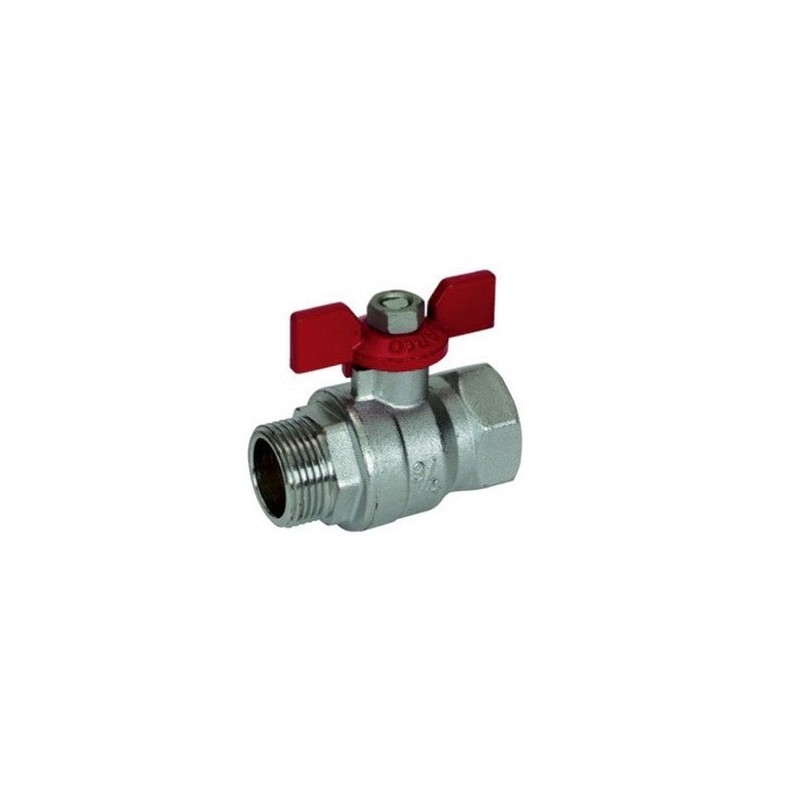 Llave M-H de mariposa cromada Turia 3000 | Arco