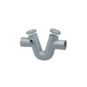 Sifón con registro gris PVC | Ibide
