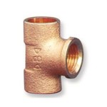 Te rosca hembra 4130G bronce | Conex Bänninger