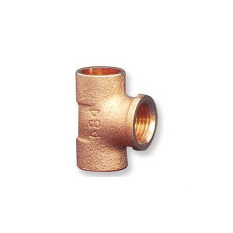 Te rosca hembra 4130G bronce | Conex Bänninger