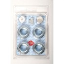 Kit universal de tapones zincados para radiador 42 Ø | Atusa