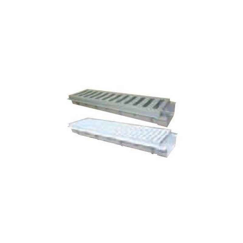 Canal con rejilla cota baja C-241 170x520x70 | Crearplast