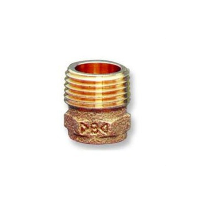 Manguito rosca macho 4243G bronce | Conex Bänninger