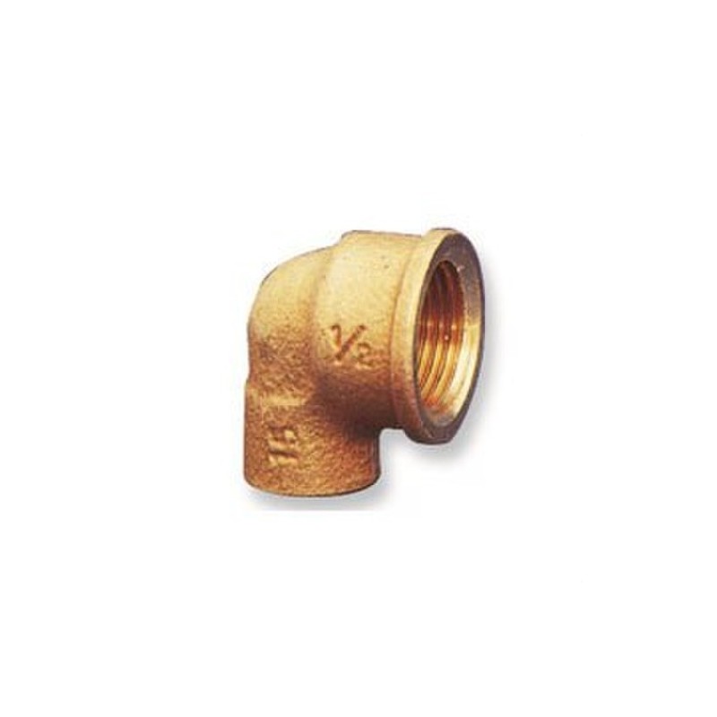 Codo 90° H-H 4090G bronce | Conex Bänninger