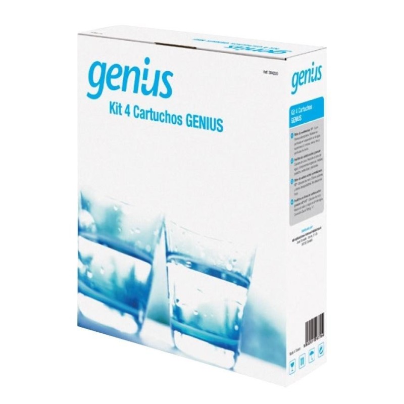 Kit 4 Cartuchos recambio Genius | ATH