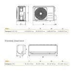 Bomba de calor Split Giada R32 9-24 | Ferroli