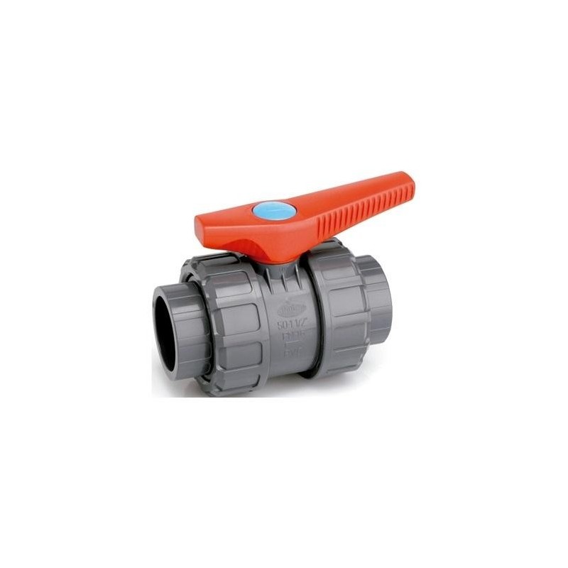 Valvula esfera PVC encolar 25-63 mm | Jimten