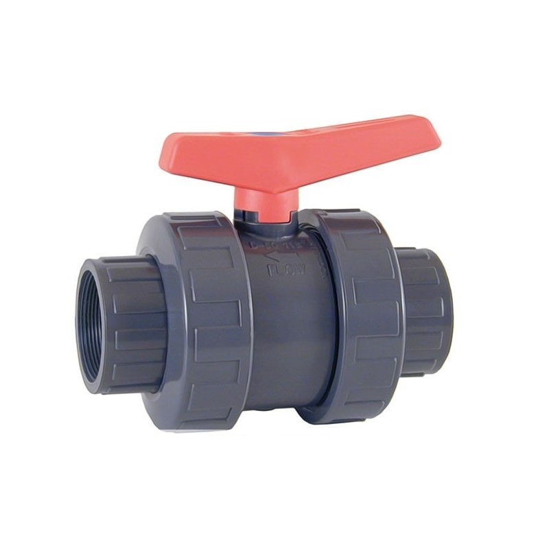 Válvula de bola roscada EPDM 1 1/2" PN10 | Cepex