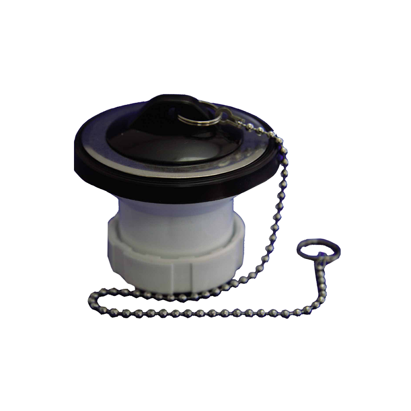 Válvula con tapón negro lavabo - bide Ø70 11/2 T-61