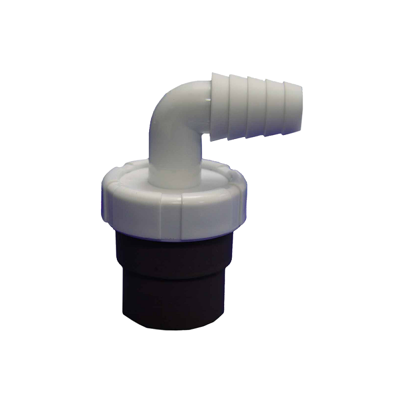 Conexion Toma Lavadora Simple Ø40 a 90º T-210