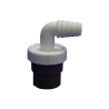 Conexion Toma Lavadora Simple Ø40 a 90º T-210