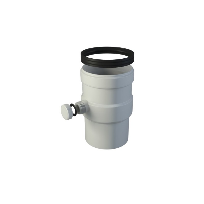 Manguito recoge condensados M-H 80 mm | Fig