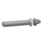 Terminal coaxial horizontal 1 m 60/100 | Fig