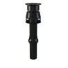 Salida a techo coaxial 60/100 negra | Fig
