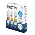 Kit 3 cartuchos recambio ósmosis Circle | ATH