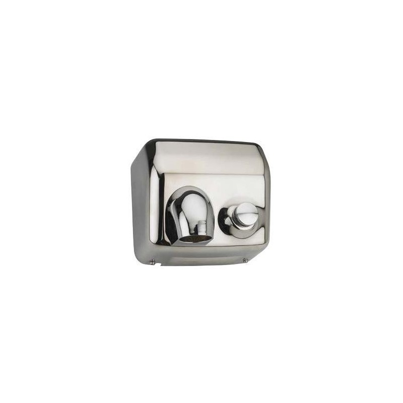 Secamanos con pulsador 2300 W inox satinado | Gut