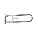Barra abatible 80 cm inox satinada | Gut