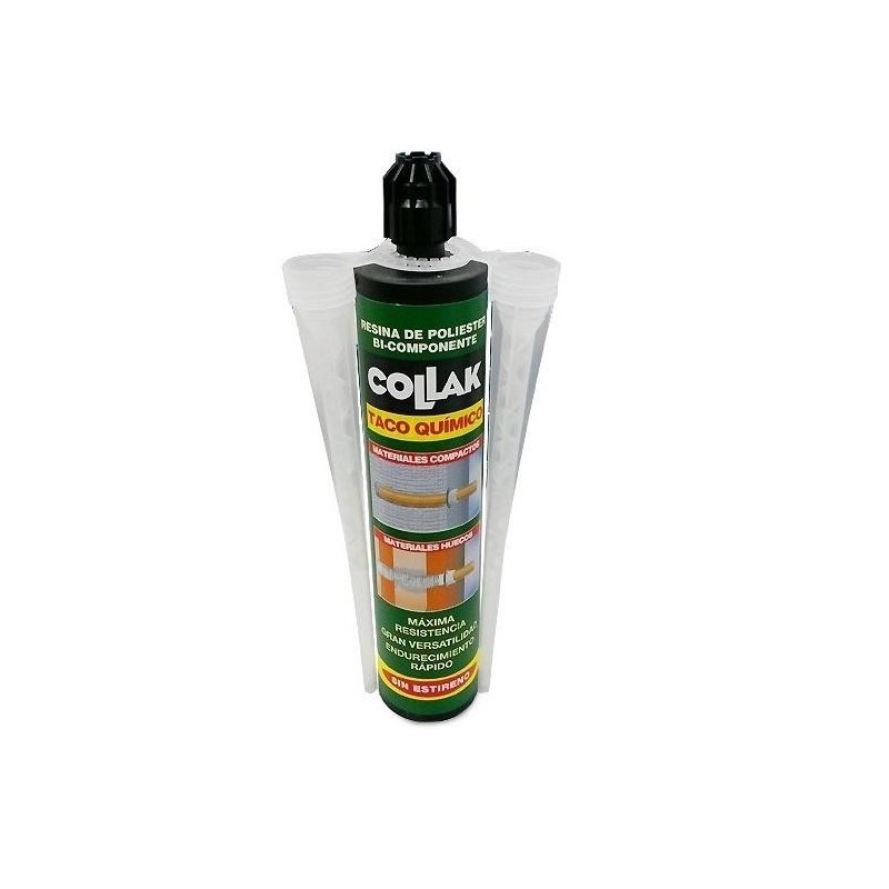 Taco químico de poliéster 280 ml | Collak